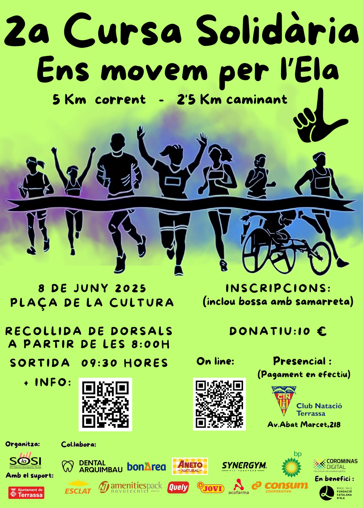 2a Cursa Solidària 'Ens movem per l'ELA'